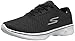 Skechers Performance Women's Go Walk 4 Glorify Walking Shoe, Black/White, 8 M US