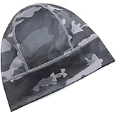 Under Armour Men's Storm Velocity Beanie, (025) Castlerock / / Black, One Size Fits Most