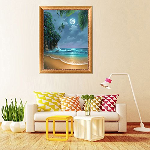 1 Diamond+Painting+Seaside+Embroidery+Rhinestone