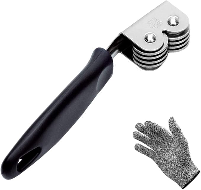 Knife Sharpener BOJ with Ergonomic Handle and Wheel