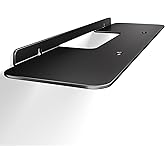 niffgaff Wall Mount Bracket for Sonos Beam Gen 1 & 2, Anti-Slip Soundbar Wall Mount,Space-Saving &Easy Installation,Includes All Necessary Mounting Hardware,Black