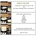 i-PLAYLOFT Premium Handmade Two Tier Bamboo Steamer Basket - Extra Depth - 10 Inch - Dim Sum Dumpling & Bao Bun Chinese Food Steamers - Asian Cooking Tools Set With Chopsticks & Sauce Plate