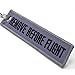 Rotary13B1 - Remove Before Flight Keychain - Gray/Black