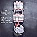 Carpe Diem shower shelf（No Drlling）Durable Aluminum 2 Tiers Shower Organizer Shower Rack Adhesive Suction Corner Shower Caddy