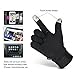 Vbiger Outdoor Cycling Driving Warm Touchscreen Gloves (Black 2, L)