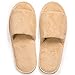 Nicely Neat 6-Pack Open Toe Coral Fleece Home, Spa, Guest and Travel Slippers - Medium (Woodland)