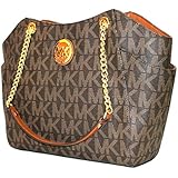 Michael Kors Jet Set Travel Large Chain Shoulder Tote Handbag