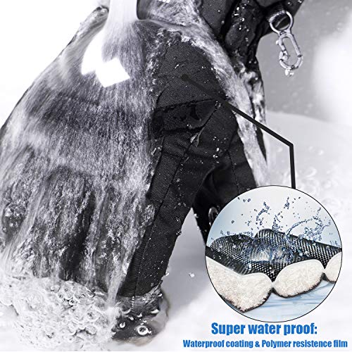 NXONE Waterproof Snow Gloves Windproof Ski Gloves, Winter Warm Snowboard Gloves Cold Weather Gloves Men & Women Large