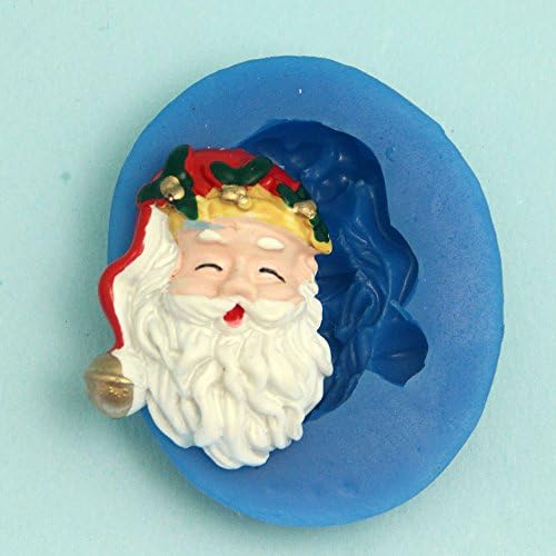 3pcs Silicone Cake Mold Fondant Cake Decorating Tools Silicone Cake Mould Christmas Set(Christmas hat/Santa Clause/Gift Box)