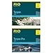 RIO Pro Tarpon Tapered Fly Fishing Line Leader Fluorocarbon Shock 2 Pack