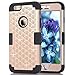 iPhone 6S Case,iPhone 6 Case,Anna Shop Studded Rhinestone 3in1 Shockproof Hybrid Full-body Protective Case Hard Cover PC+Silicone Full Body Protective High Impact Defender Cover For iPhone 6 6S