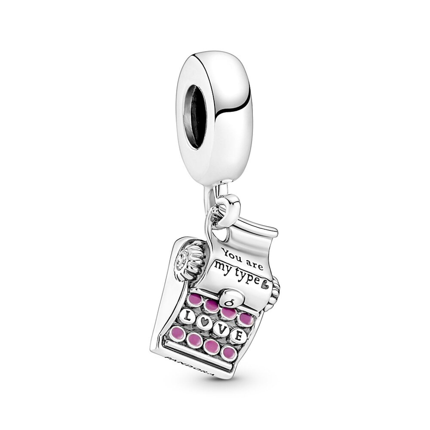 Pandora Typewriter Dangle Charm 790069C01