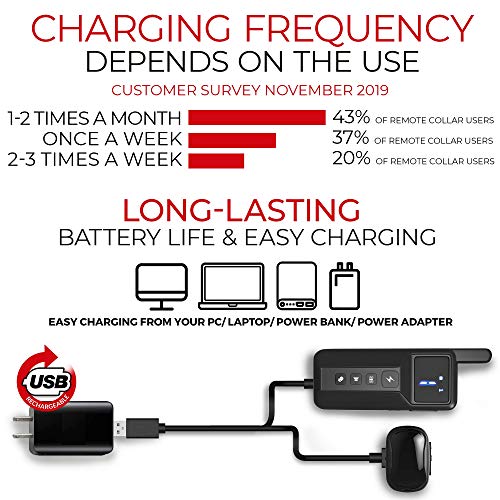 Enrivik Small Size Dog Training Collar with Remote Perfect for Small