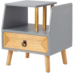 Mesas de Creatividad para el Hogar Café Café, 1 Lado Del Cajón, Mesilla