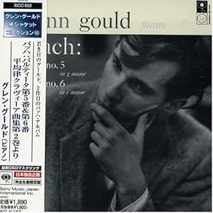 Glenn Gould J S Bach Partita No 5 Amp 6 Amazon Com Music
