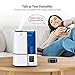 TaoTronics Cool Mist Humidifiers, Compatible with Alexa and Google Home, Humidifiers for Bedroom, Baby’s Rooms, Blue Night, Timer, Auto Shut-Off, (4L / 1.06 Gallon, US 110V)