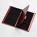 PCTC 6 Slots Aluminum SD Card Case SD Card Holder Storage Case for DSLR Camera Nikon Canon Samsung Hold 6X Sd Card