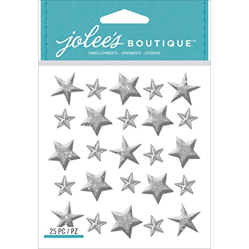 Jolee's Boutique0015586821772 (Jolly Boutique) Silver Star Repeats BQ15 50-21846, Other