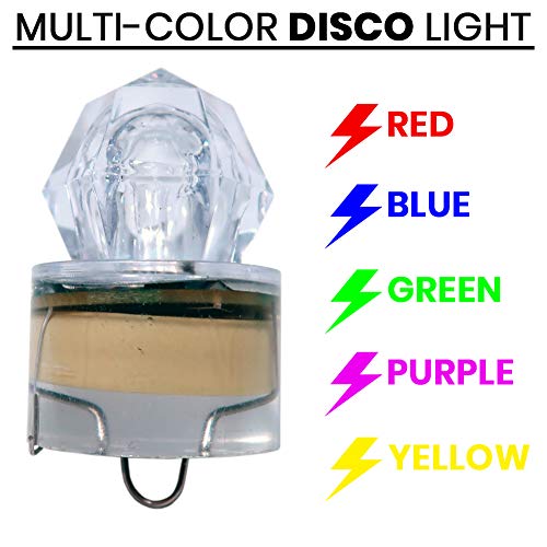 Deep Drop LED Fishing LightsWater Activated Flashing StrobeRated