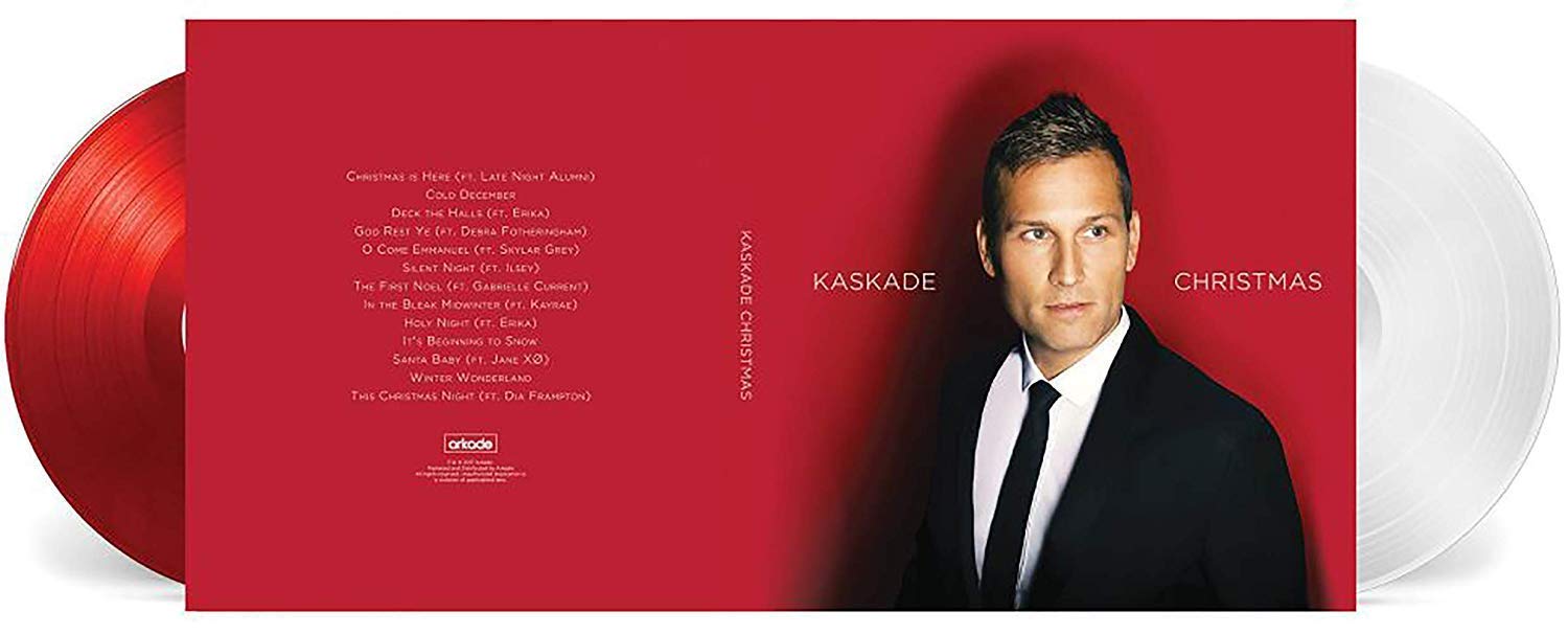 Kaskade Christmas Vinyl, limitierte Auflage, 180 g, 2 x LP Vinyl, Rot