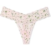 Victoria's Secret All Over Lace Thong Panty Multicolor Size Medium New