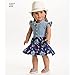 Simplicity Creative Patterns US8359OS American Girl Doll Clothes, One Size