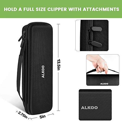 Grooming Clipper Blade Case, 12 Slots Storage Holder Organizer Compatible with Osterl Clipper