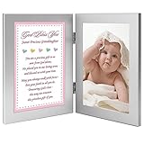 New Baby Girl or Granddaughter Baptism Gift - Add Photo