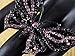 Alilang Womens Gunmetal Tone Shine Black Purple Pink Crystal Rhinestones Flying Butterfly Insect Adjustable Ring