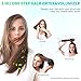 One Step Hair Dryer & Volumizer, Hot Air Brush, Blow Dryer Brush by Bownyu, Negative Ion Hair Straightening Brush, 3 In 1 Ceramic Styling Oval Comb for All Hair Types, Curler Salon Hair Comb (Gold)thumb 4