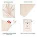 Simply Eco 7 reusable natural cotton produce bags with drawstring. Mesh bags for fruits and veggies, muslin bags with see through window for bulk food storage. Zero waste mesh eco bags