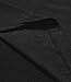 Latuza Men's Short Sleeve Crew Neck Tee L Black