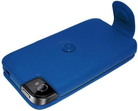 Piel Frama iMagnum Leather Case with Magnet for Apple iPhone 4/4S - Blue - Image 5