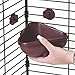 Kaytee Small Animal Hang-N-Lock Corner Crock, Colors Vary