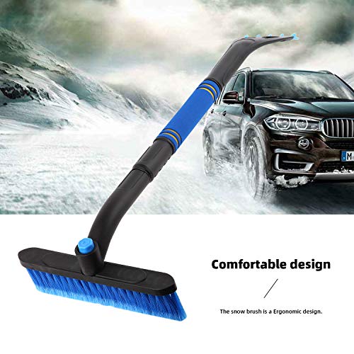 YLCVBUD Car Snow Brush, Extendable Snow Brush Removal 25" to 31