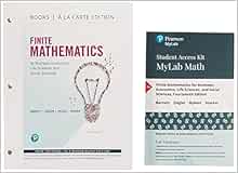 Amazon.com: Finite Mathematics for Business, Economics, Life Sciences
