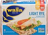 Wasa Light Rye Crispbread, 9.5 Ounce (Pack of 8)