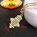 Africa Gold Necklace Ethiopian African Gold Wedding Cross Pendant Jewelry