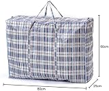VIROSA Extra Large Laundry Bags Pack of 3 80cm x 60cm Red Black Blue view 10