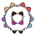 Mudder Cat Ear Hairpins Hair Barrettes Clips for Girl, 7 Pairs