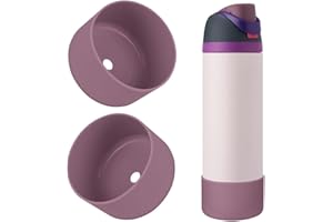 BKBY 2PCS Silicone Water Bottle Boot, Compatible with Owala 24oz 32oz 40oz, Protective Anti-Scratch & Anti-Dent No Noise Sleeve Cover Compatible with FreeSip/Twist/Flip Stainless Steel Water Bottles
