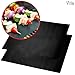 2 Reusable BBQ Grill Mats -- High temperature resistant up to 500° Fahrenheit - Heavy-Duty, Easy to clean - Ideal for charcoal grills, electric ovens, microwaves and smokers - Great gift for BBQ Lover