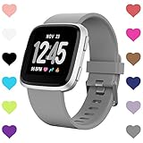For Fitbit Versa Bands, Versa Woven Bands Breathable Canvas Fitbit Versa Replacement Bands Built-in Quick Release Pin Stainless Steel Buckle Watch Band For Fitbit Versa