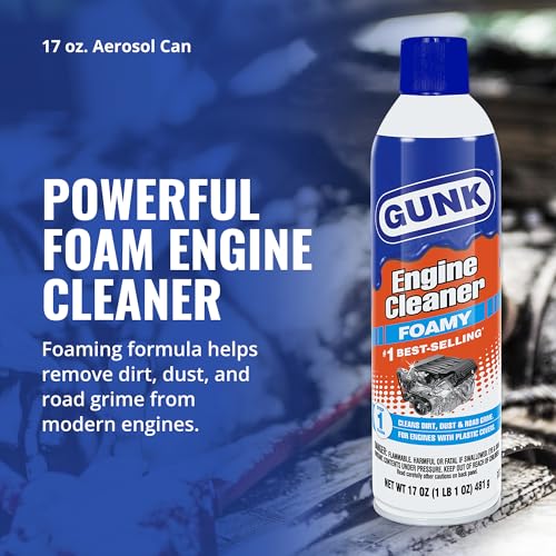 GUNK Engine Cleaner – Foamy Spray for Engines with Plastic Covers – photo 10