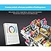 Mi-Light B8 2.4G Wall Mount Panel Remote Controller 8 Zones RGB+CCT Touch Controller Fit for LS2 or 6W/12W RGB+CCT LED Celling Lamp, GU10/MR16 RGBCCT Bulbs