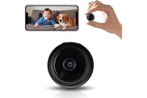Bagandcute Hidden Cameras -Nanny Cam -WiFi Wireless -1080P HD Security Camera-Best Mini -Car Cameras for Surveillance-Surveillance Camera with Motion Detection and Night Vision,App Control