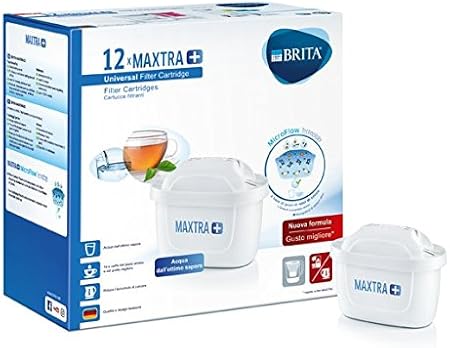 BRITA 1025126 Filtros para Jarra de Agua Maxtra+, Bianco, 12 Filtri: Amazon.es: Hogar