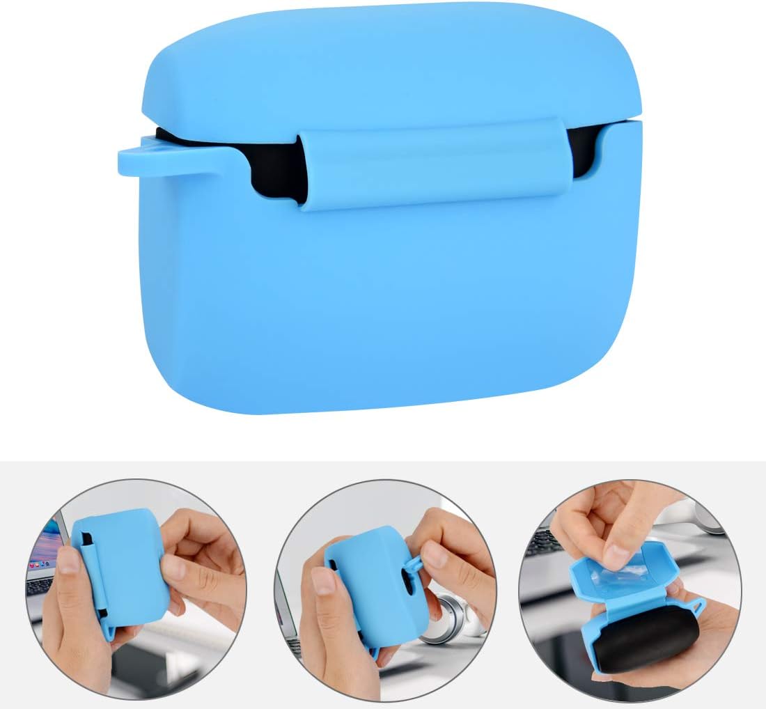 Geekria Silicone Case Cover Compatible with Jabra Elite Active 65t True Wireless Earbuds - Image 4