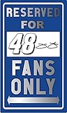 Jimmie Johnson Sign Tin Sign 9 x 15in