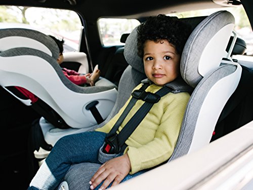 Clek Foonf Rigid Latch Convertible Baby and Toddler Car Seat, Rear and Forward Facing with Anti Rebound Bar, Cloud 2018 - Thumbnail 7